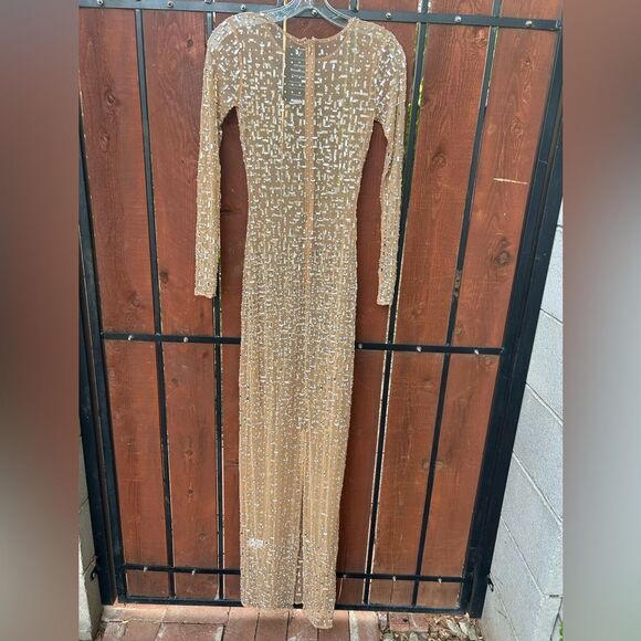 Retrofete 'Vinci' Silver Crystal Embellished Dress Size XS NWT - Picture 4 of 12